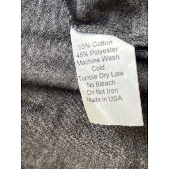 Stylestalker Women's Push It Casual Muscle Tee Size M Charcoal Grey - Picture 8 of 8